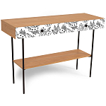 Консоль с принтом на ящиках Elise Console Table варинант исполнения - 9 | Loft Concept в Новосибирске