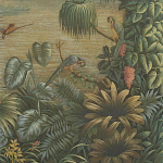 Обои ручная роспись Le Brésil Brume варинант исполнения - 2 | Loft Concept в Новосибирске