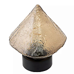 Настольный светильник с янтарным рельефным плафоном Lamp with Frozen Glass Effect варинант исполнения - 1 | Loft Concept в Новосибирске