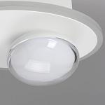 Бра овальной формы белого цвета с 2-мя лампами Lunar Pebbles варинант исполнения - 6 | Loft Concept в Новосибирске