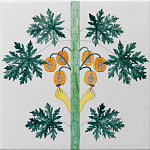 Плитка дизайнерская с рисунком Бритва варинант исполнения - 2 | Loft Concept в Новосибирске