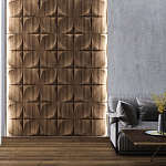 Гипсовая 3D панель с принтографией PM-22 варинант исполнения - 5 | Loft Concept в Новосибирске