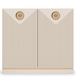 Комод с фактурными дверцами Satin Furniture варинант исполнения - 4 | Loft Concept в Новосибирске