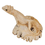 Статуэтка из дерева ящерица Animals of the World варинант исполнения - 4 | Loft Concept в Новосибирске