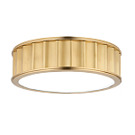 Потолочный светильник с гофрированным абажуром цвета латунь Millennium варинант исполнения - 1 | Loft Concept в Новосибирске