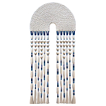 Настенное украшение из нитей Корона с кисточками Crown Wall Hanging варинант исполнения - 4 | Loft Concept в Новосибирске