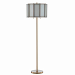 Торшер с абажуром из панелей белого молочного стекла Stunned by Light варинант исполнения - 2 | Loft Concept в Новосибирске