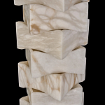 Торшер из натурального камня Stone Constructor варинант исполнения - 3 | Loft Concept в Новосибирске