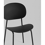 Стул Edie пластик черный варинант исполнения - 2 | Loft Concept в Новосибирске