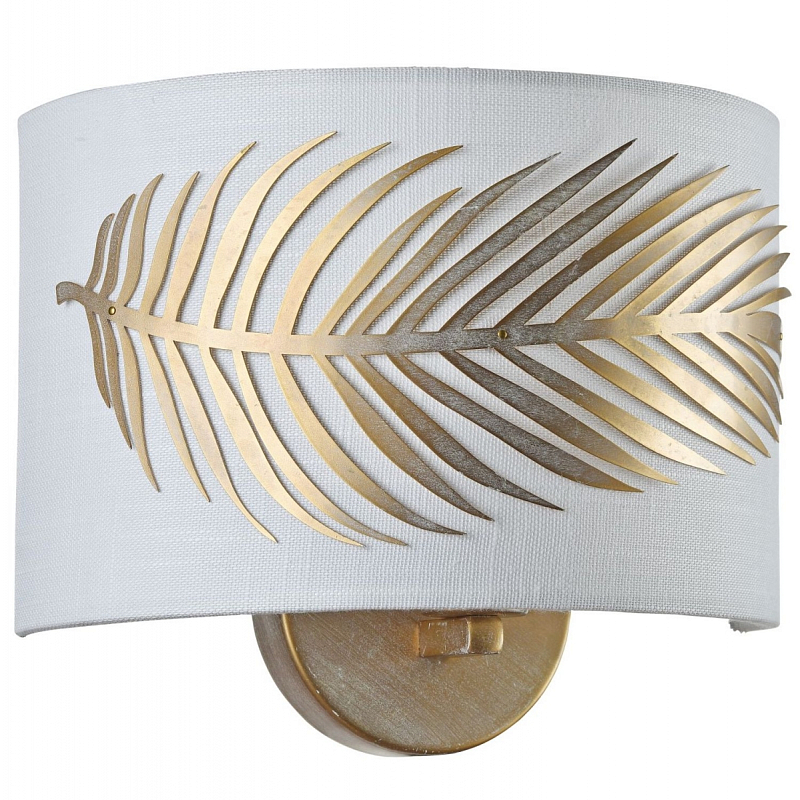 Бра Golden Feather Sconces Золотой Белый в Новосибирске | Loft Concept 