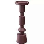 Подсвечник фигурный сливовый Bright Accent 35 см варинант исполнения - 1 | Loft Concept в Новосибирске