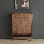 Комод в прихожую для хранения обуви Moon Walnut Furniture варинант исполнения - 1 | Loft Concept в Новосибирске