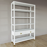 Стеллаж с двумя ящиками Elsa Dreams White варинант исполнения - 1 | Loft Concept в Новосибирске