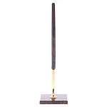 Ручка шариковая на подставке из натурального камня Обсидиан Stone Pens варинант исполнения - 1 | Loft Concept в Новосибирске