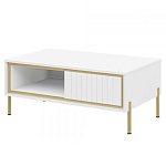 Стол журнальный белый глянцевый Antique Order варинант исполнения - 1 | Loft Concept в Новосибирске