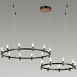 Люстра подвесная с цилиндрическими плафонами на двух круглых подвесах  Arnaut Light варинант исполнения - 3 | Loft Concept в Новосибирске