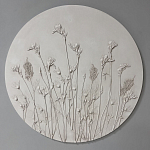 Панно Белые цветы варинант исполнения - 1 | Loft Concept в Новосибирске