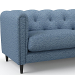 Мебельная ткань Шенилл голубой цвет 138 см T4-26 варинант исполнения - 14 | Loft Concept в Новосибирске