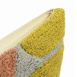 Чехол на подушку с рисунком горчичного цвета Elan Textured варинант исполнения - 5 | Loft Concept в Новосибирске