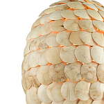 Подвесной светильник с каскадом из круглых декоративных элементов Texture Discs варинант исполнения - 1 | Loft Concept в Новосибирске