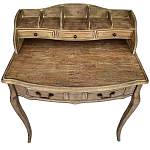 Стол-бюро из массива дерева Margery Provence Desk варинант исполнения - 4 | Loft Concept в Новосибирске
