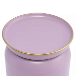 Журнальный столик круглый сиреневого цвета Noticeable Element варинант исполнения - 2 | Loft Concept в Новосибирске