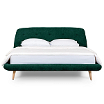 Кровать с мягким изголовьем Palmer Bed варинант исполнения - 2 | Loft Concept в Новосибирске