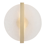 Бра с белым матовым стеклянным плафоном круглой формы Soft Glow Harmony варинант исполнения - 2 | Loft Concept в Новосибирске