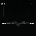 Люстра подвесная линейная Adilin Сhromium варинант исполнения - 3 | Loft Concept в Новосибирске