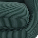 Двухместный диван с обивкой из велюра Belanger Sofa варинант исполнения - 4 | Loft Concept в Новосибирске