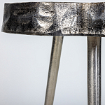 Металлический столик со столешницей в виде слеба Slabby варинант исполнения - 2 | Loft Concept в Новосибирске