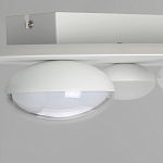 Потолочный светильник овальной формы белого цвета с 4-мя лампами Lunar Pebbles варинант исполнения - 10 | Loft Concept в Новосибирске