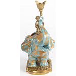 Фарфоровый подсвечник Слон с эмоцией Fluens варинант исполнения - 4 | Loft Concept в Новосибирске