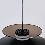 Подвесной светильник черного цвета из металла Obsidian Touch варинант исполнения - 3 | Loft Concept в Новосибирске