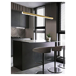 Люстра линейная светодиодная в минималистичном стиле New Age of Light варинант исполнения - 5 | Loft Concept в Новосибирске