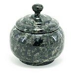 Сахарница из натурального камня Змеевик Stone Sugar Bowls варинант исполнения - 3 | Loft Concept в Новосибирске