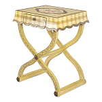 Приставной столик с ящиком в стиле ретро Vintage Rustic Tablecloth варинант исполнения - 2 | Loft Concept в Новосибирске