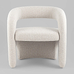 Кресло дизайнерское для лаунж зоны жемчужного цвета Pearl Lounge варинант исполнения - 9 | Loft Concept в Новосибирске