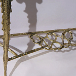 Консоль бронзовая с мраморной столешницей Bronze De Console варинант исполнения - 1 | Loft Concept в Новосибирске