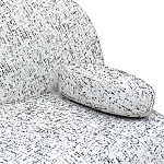 Диван с мягкой обивкой из ткани Michael Sofa варинант исполнения - 1 | Loft Concept в Новосибирске