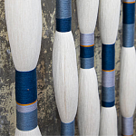 Настенное украшение из нитей Корона с кисточками Crown Wall Hanging варинант исполнения - 2 | Loft Concept в Новосибирске