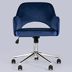 Кресло для компьютерного стола Veloury Blue варинант исполнения - 4 | Loft Concept в Новосибирске