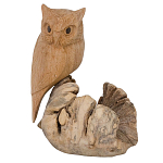 Статуэтка из дерева сова Animals of the World варинант исполнения - 2 | Loft Concept в Новосибирске