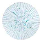 Столик с инкрустацией с перламутровым узором Dominic Blue варинант исполнения - 2 | Loft Concept в Новосибирске