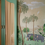 Обои ручная роспись Dandaka Glades Original colourway on painted Xuan paper варинант исполнения - 1 | Loft Concept в Новосибирске