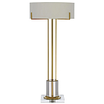 Настольная лампа на прозрачном основании Light Flowing Up варинант исполнения - 2 | Loft Concept в Новосибирске