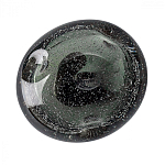 Бра с круглым плафоном из прозрачного стекла с пузырьками воздуха Effervia  варинант исполнения - 7 | Loft Concept в Новосибирске