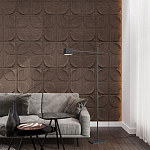 Гипсовая 3D панель с принтографией PM-20 варинант исполнения - 1 | Loft Concept в Новосибирске