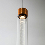 Подвесной светильник золото Sparkling Bubbles Tube Gold Hanging Lamp варинант исполнения - 5 | Loft Concept в Новосибирске