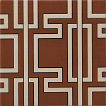 Дизайнерская плитка с узором Лабиринт варинант исполнения - 2 | Loft Concept в Новосибирске
